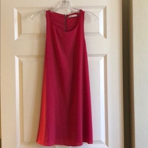 Alice + Olivia fuchsia shift dress